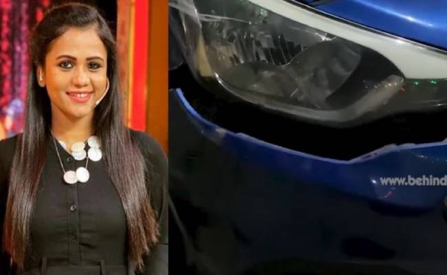 CWC Manimegalai shared car accident photos and videos shocking