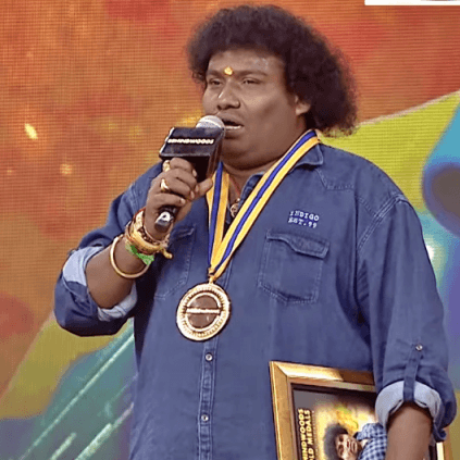 Darbar actor Yogi Babu fun Speech at Behindwoods Gold Medals 2019 Show