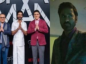 dhanush confirms about the gray man sequel
