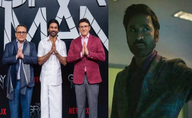 dhanush confirms about the gray man sequel