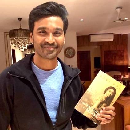 dhanush post on instagram about a book and aditi rao's comment