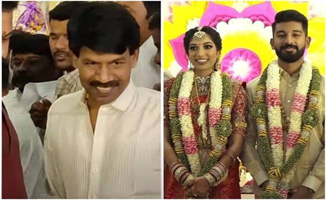 Director Bala attended wedding with smiley face today