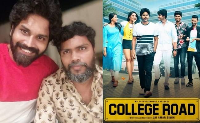 Director Pa Ranjith praised Lingesh acted college road movie