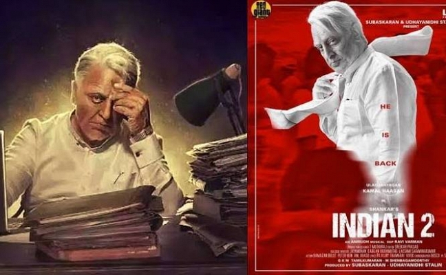 DOP Ravi Varman ISC Shared Indian 2 Movie Shooting Spot BTS Image
