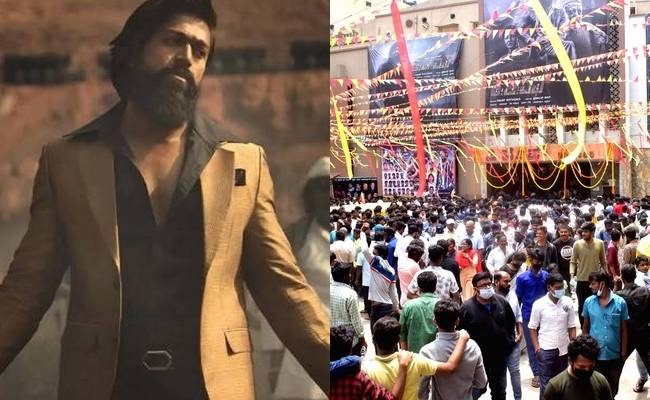 Dream warriors pictures shared a viral kgf 2 pic