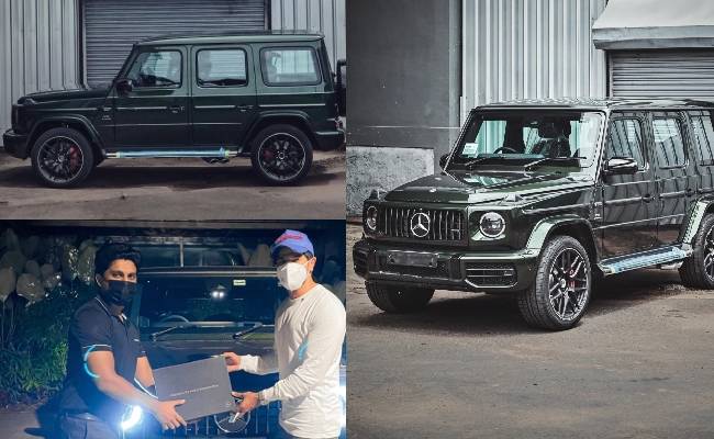 famous hero bought a new Mercedes-AMG G 63 FL