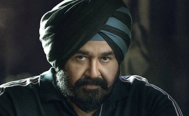first look poster of monster starring Mohanlal has been released