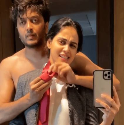 Genelia shares video with her Husband Riteish Deshmukh