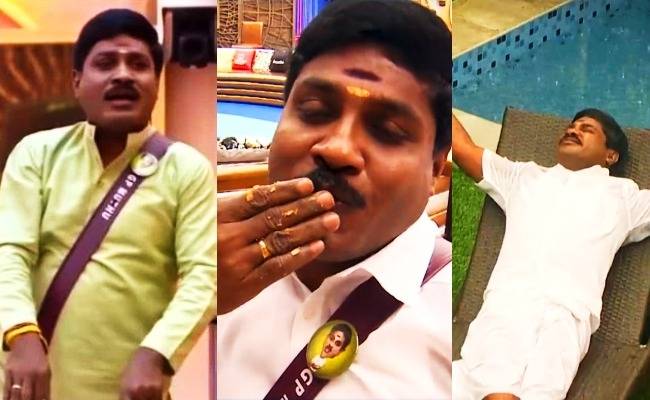 GP Muthu becomes Best Performer this week bigg boss 6 tamil