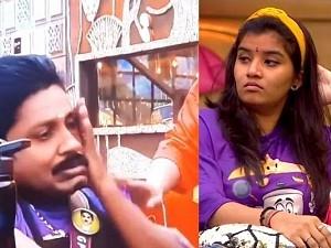Gp muthu start to cry after dhanalakshmi issue biggboss 6 tamil