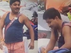 Gp muthu wants to wash clothes in swimming pool bb6 tamil
