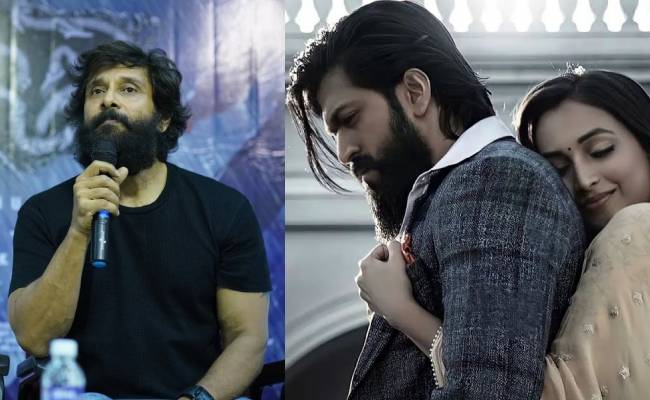 i should have acted with srinidhi shetty in kgf Says Vikram