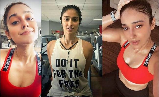 Ileana D Cruz Latest Gym Work Out Images goes Viral