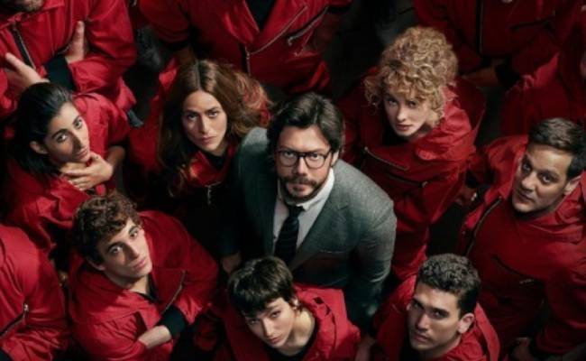 Indian fans spotted ganapathy image in Money heist heroine home