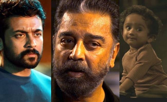 Is the kid in vikram trailer surya character interesting fact