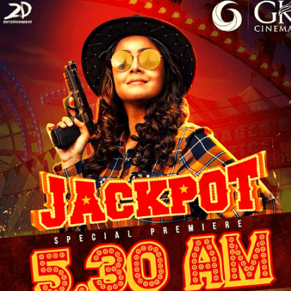 Jothikas Jackpot Early Morning Show in Chennai Suriyas 2D