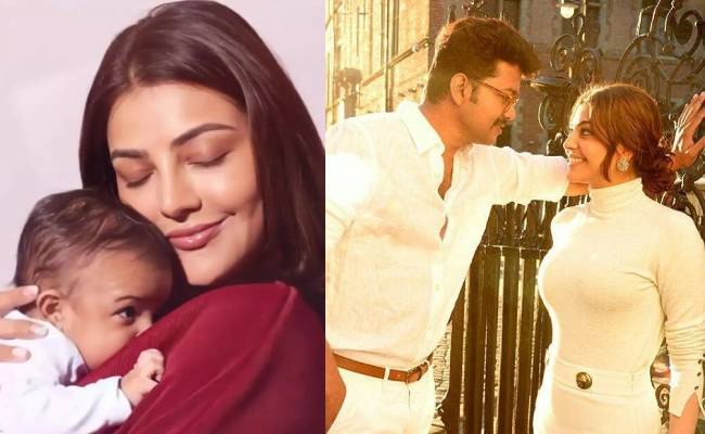 Kajal Aggarwal answer about First Film with Her son Neil Kitchlu