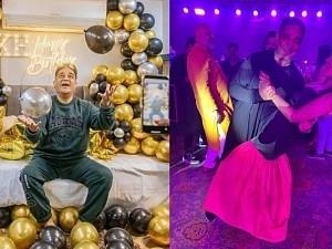 Kamal Haasan Dance with Bindu Madhavi at His Birthday Day Party