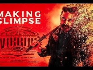 Kamal Haasan Vikram Movie Power Packed Making Video Glimpse