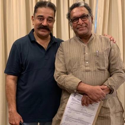 Kamal Haasan wishes to Nasser for South Indian Artists Association Election