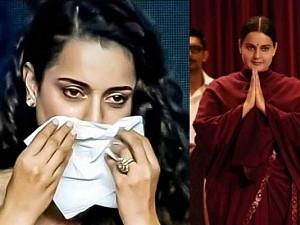 Kangana Ranaut cries Thalaivi launch Jayalalithaa Biopic
