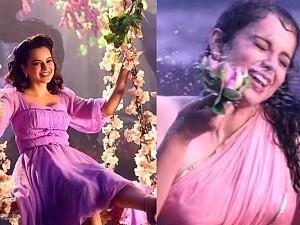 நடிகை கங்கனா ரனாவத் நடிக்கும் தலைவி... முதல் பாடல் டீசர் வெளியானது... அப்படியே ஜெயலலிதா தான்..!
