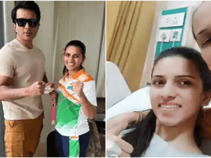 Karate champ dedicates gold medal to Sonu Sood for helping with her knee surgery