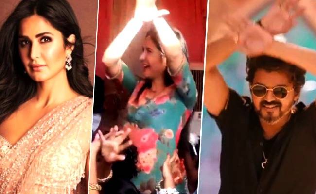 Katrina Kaif dances for Arabic Kuthu song with school kids TN