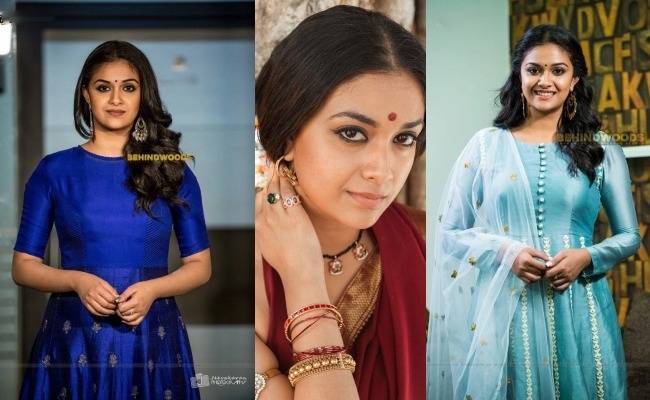 keerthy suresh shared a viral photo of her after covid recovery