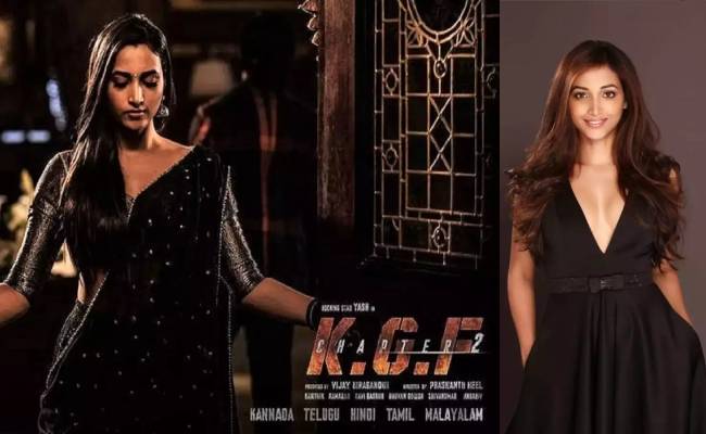 KGF Chapter 2 Actress srinidhi shetty shared BTS picture