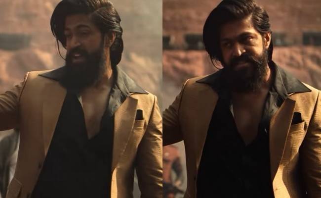 KGF Chapter 2 Movie 100 days poster video