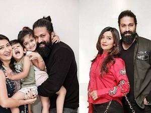 KGF Yash celebrate diwali with his wife and Children