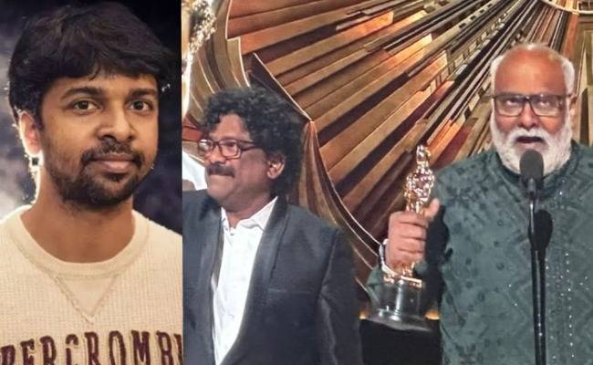 Lyricist Karky Wishesh for Naatu Naatu Won Oscars 2023