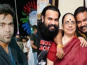 Maanaadu Producer emotional venkat prabhu mother demise
