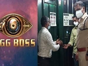 Malayalam BB3 shooting set sealed chennai amid covid lockdown