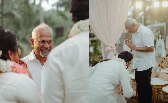 Maniratnam Unseen Photos from Gautam Manjima Wedding