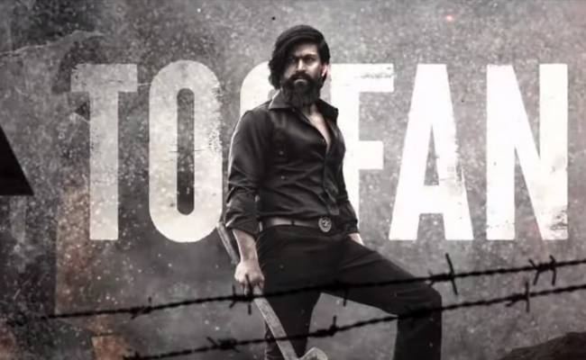 Mass buildup KGF chapter 2 toofan song released