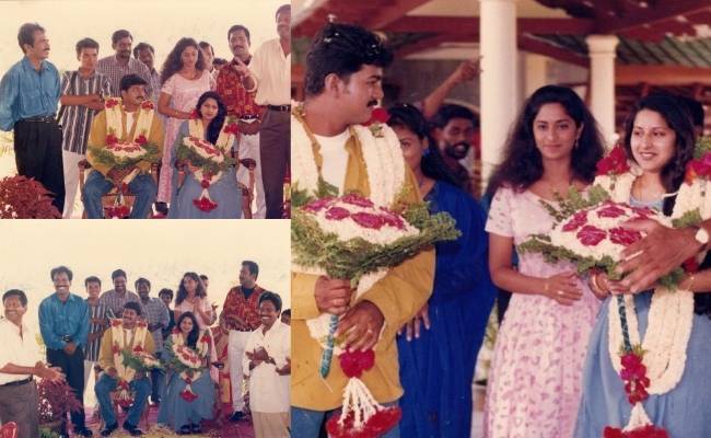 வைரலாகும் விஜய் மற்றும் சங்கீதாவின் புகைப்படங்கள் | Master Actor Vijay and His Wife Sangeetha's Pictures During Kannukkul Nilavu goes viral