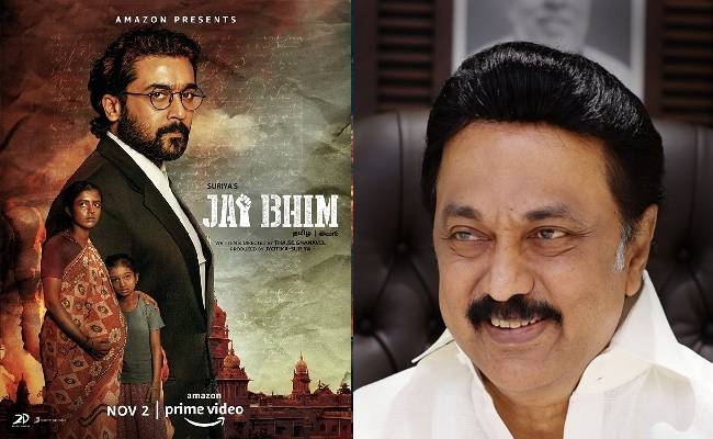 MK Stalin Appreciates Jai Bhim Movie Cast and Crew