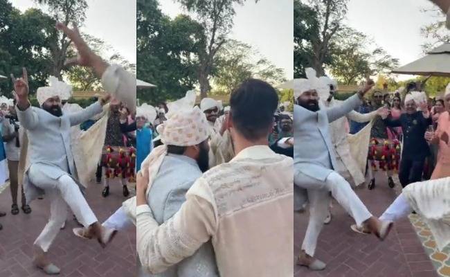 Mohanlal Dancing with Akshay Kumar in Wedding Function at Rajasthan
