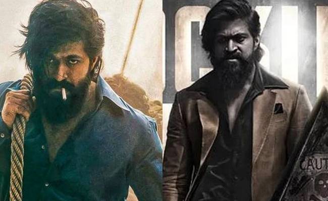 கேஜிஎஃப் 2 டிரைலர் எப்பொழுது? மாஸான போஸ்டரோடு செம்ம அப்டேட் கொடுத்த படக்குழு!