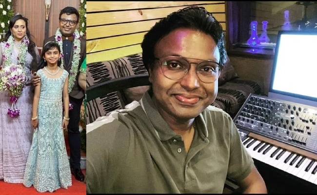 music director D. Imman has tied the knot with Amelie and photos