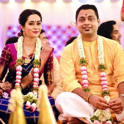 Music director Vivek Siva got married to Bharatanatyam dancer Sushmitha Suresh