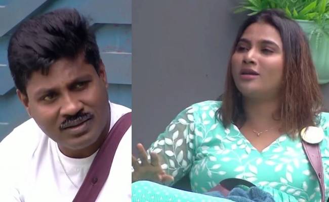 Myna Nandhini and gp muthu discussion about title winner