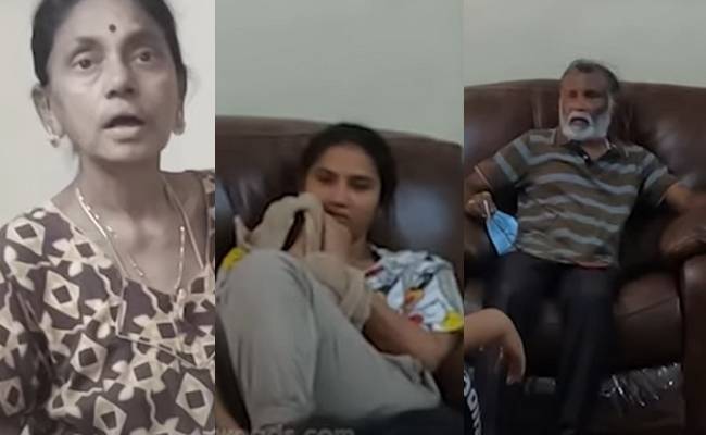 Myna nandhini latest prank to her parents went viral