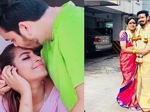 Myna Nandhini Shares her baby shower pic goes Viral ft Yogeshwaran | வைரலாகும் நடிகை மைனா நந்தினியின் வளைகாப்பு புகைப்படங்கள்