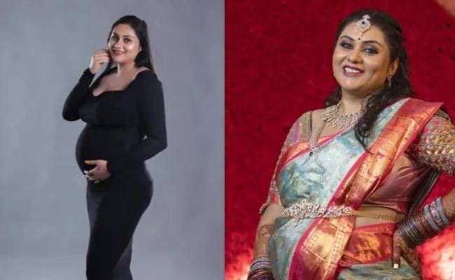 Namitha Latest Instagram video about Her pregnancy