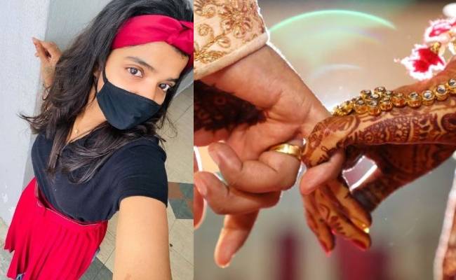 Nayagi serial actress Pradeepa marriage viral pics சீரியல் நடிகை