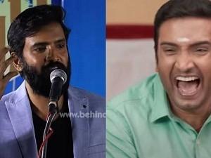no need to degrade anyone in films Santhanam, Sabhaapathy speech