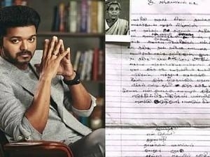 Old lady letter to actor vijay for help gone viral